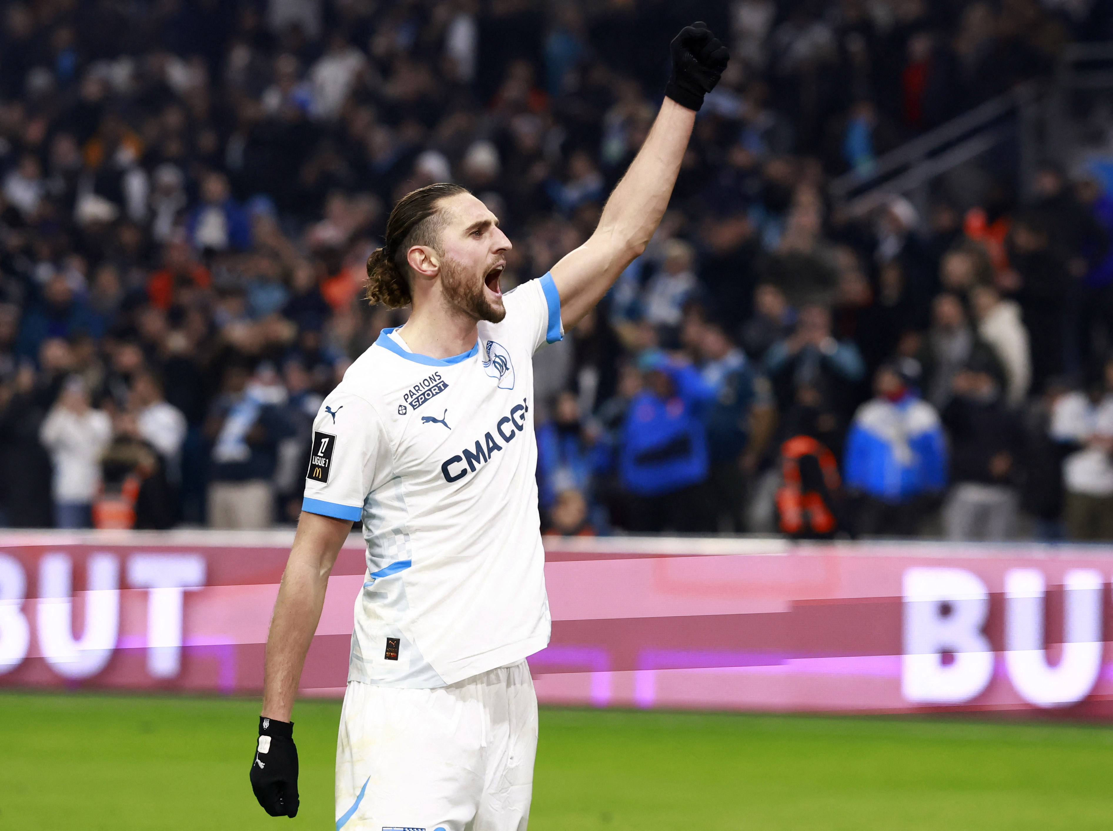 Adrien Rabiot cri